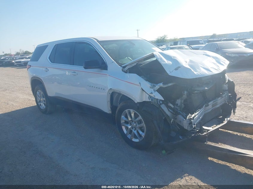 Vin: 1gnerfkw2lj273284, lot: 46761084, chevrolet traverse fwd ls 2020 img_1