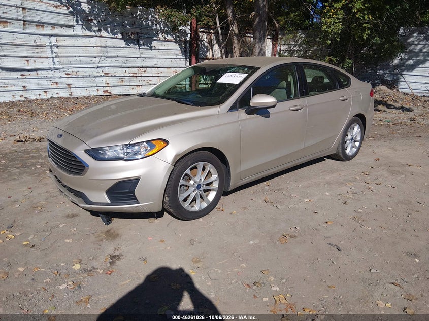 Vin: 3fa6p0h78kr209793, lot: 46761095, ford fusion se 20192