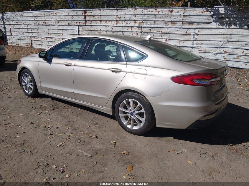 Vin: 3fa6p0h78kr209793, lot: 46761095, ford fusion se 20193