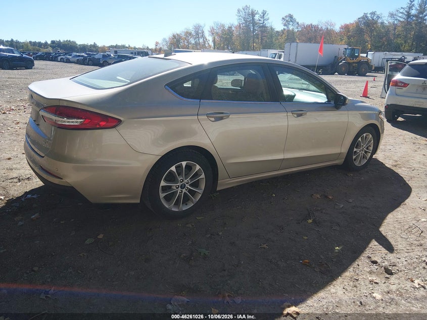 Vin: 3fa6p0h78kr209793, lot: 46761095, ford fusion se 20194