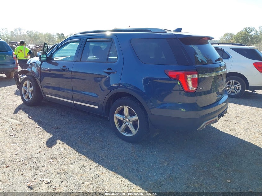 Vin: 1fm5k8d87hga46230, lot: 46761098, ford explorer xlt 20173