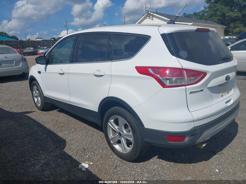 Vin: 1fmcu9gx7gub00958, lot: 46761135, ford escape se 20163