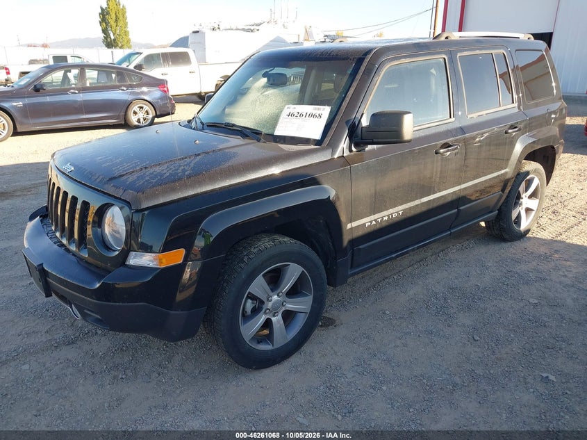 Vin: 1c4njrfb3gd809009, lot: 46761137, jeep patriot high altitude edition 20162