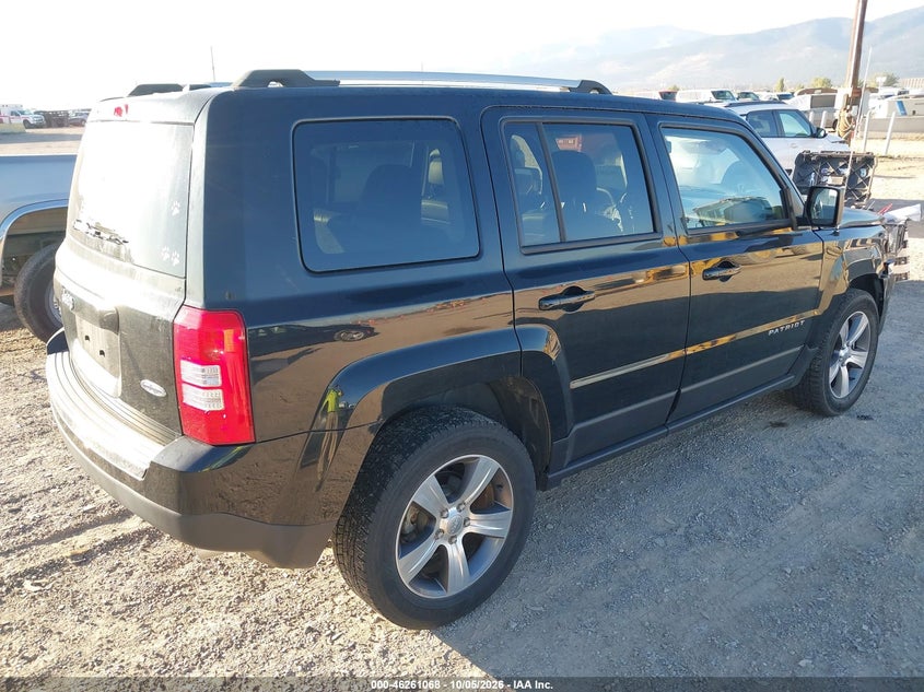 Vin: 1c4njrfb3gd809009, lot: 46761137, jeep patriot high altitude edition 20164