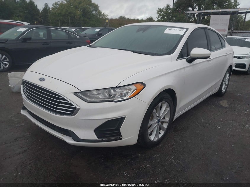 Vin: 3fa6p0hd7kr283308, lot: 46761171, ford fusion se 20192
