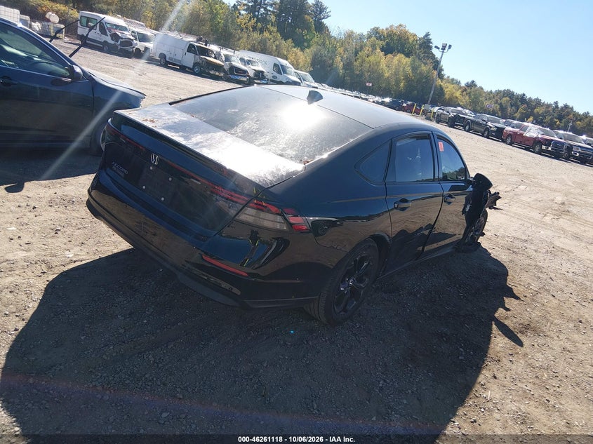 Vin: 1hgcy1f45sa064782, lot: 46761187, honda accord se 20254