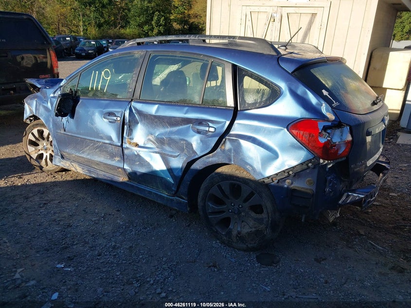 Vin: jf1gpau69fh325759, lot: 46761188, subaru impreza 2.0i sport premium 20153