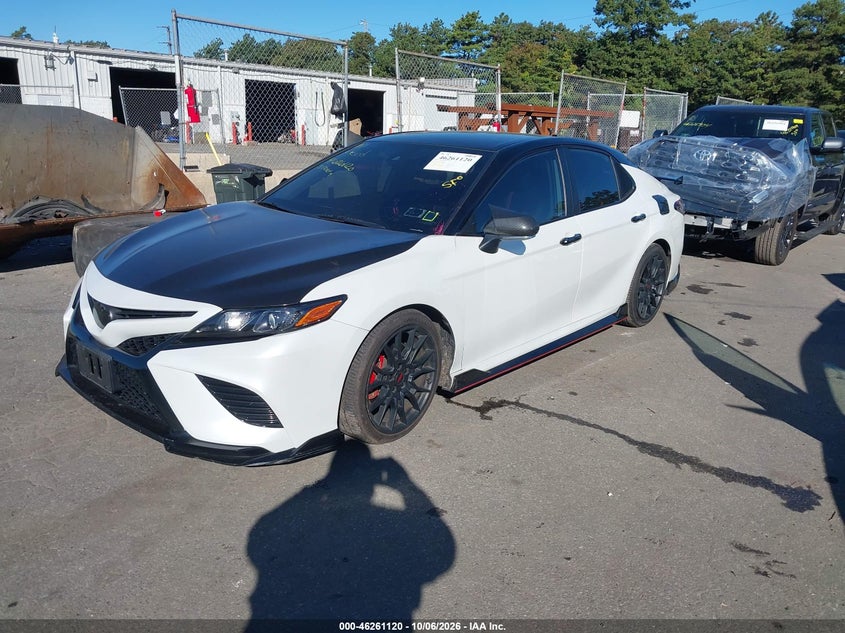 2021 Toyota Camry Trd, Flood, IAAI, VIN 4T1KZ1AK1MU060206 — photo 2