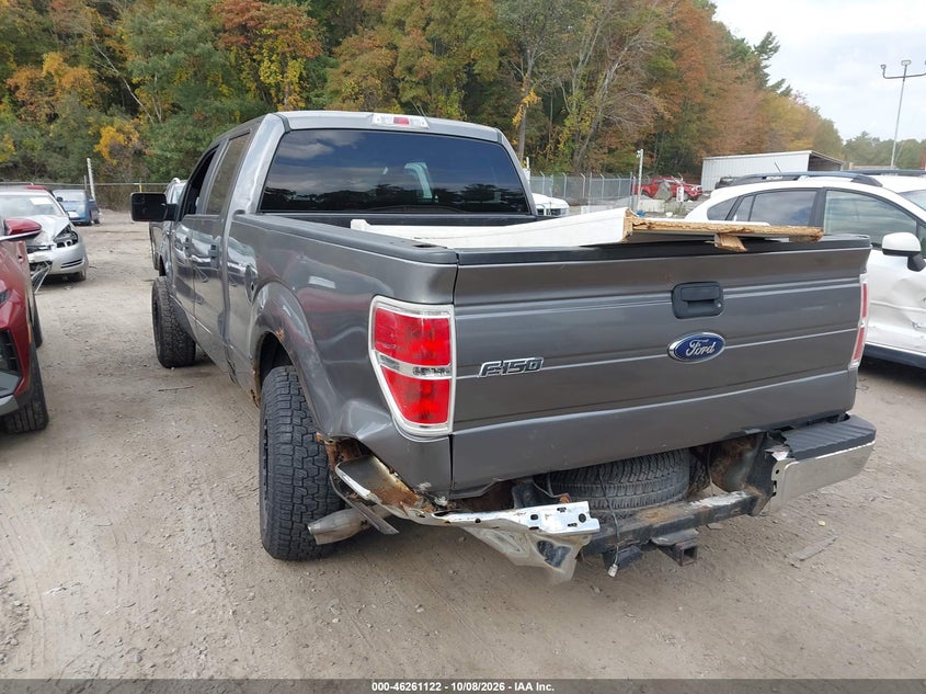 Vin: 1ftfw1et7dfb87127, lot: 46761191, ford f-150 xlt 20133