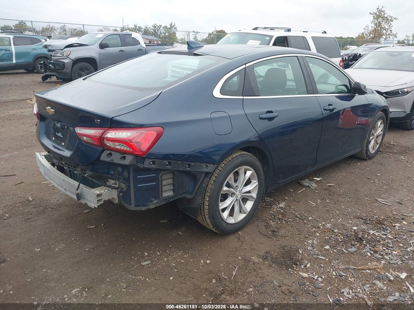 Vin: 1g1zd5st8mf038880, lot: 46761220, chevrolet malibu fwd lt 20214