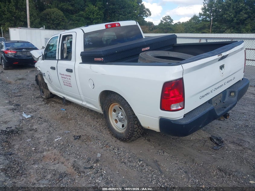 Vin: 1c6rr6ft9gs168095, lot: 46761242, ram 1500 tradesman 20163