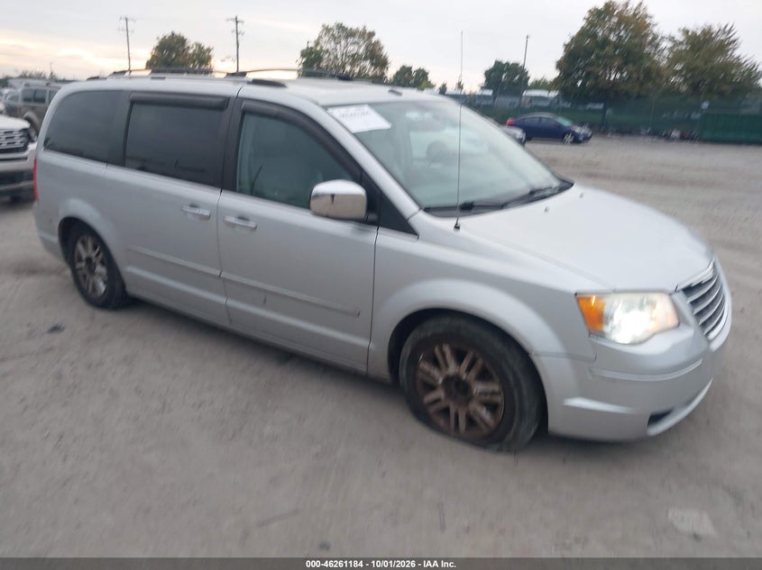 Vin: 2a4rr6dx4ar136172, lot: 46761253, chrysler town & country limited 20101