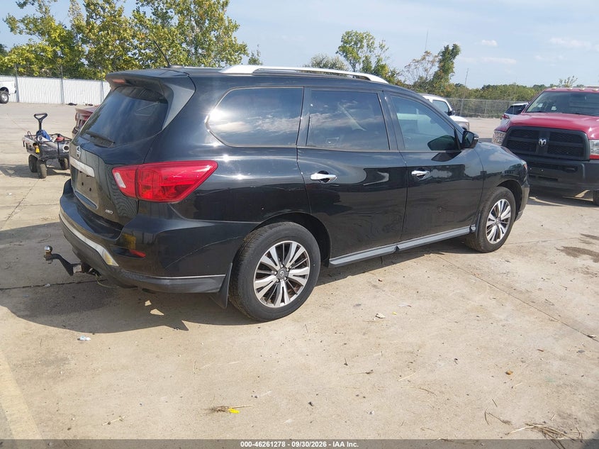 Vin: 5n1dr2mmxhc633112, lot: 46761347, nissan pathfinder s 20174
