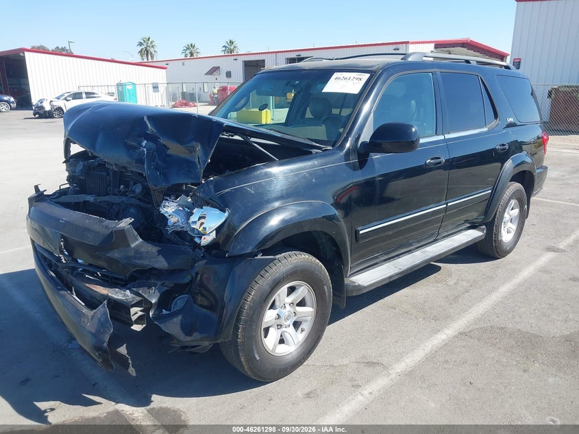 2006 Toyota Sequoia, Front End, IAAI, VIN 5TDZT34A36S265293 — photo 2