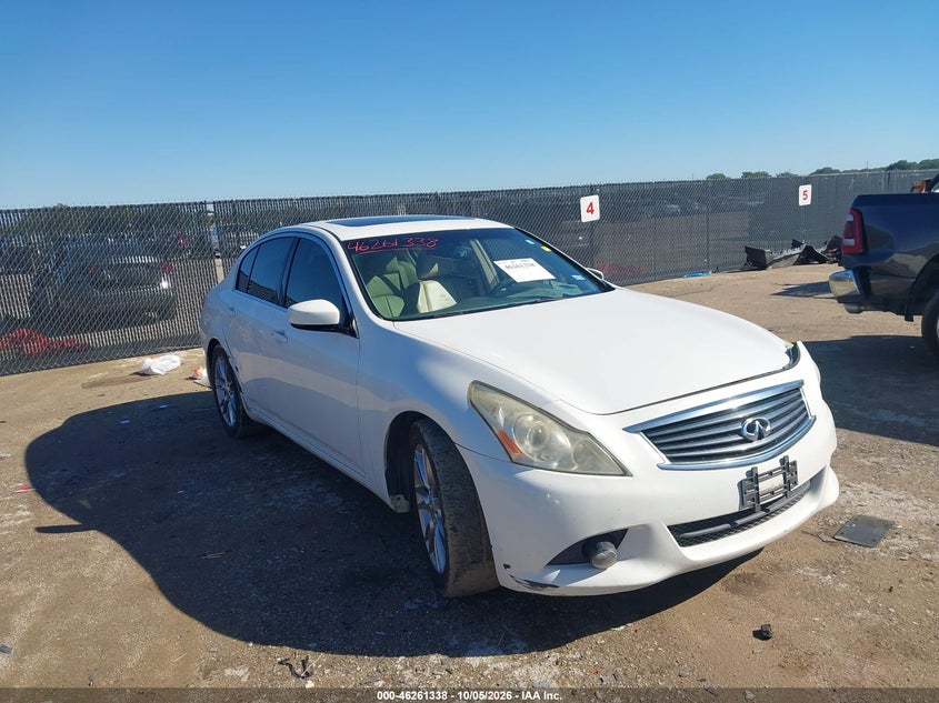 Vin: jn1cv6ap0cm935841, lot: 46761407, infiniti g37 journey 20121