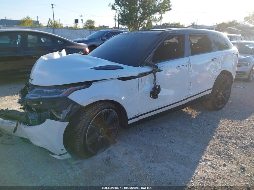 2021 Land Rover Range Rover Velar P250 R-Dynamic S, Rollover, IAAI, VIN SALYT2EX1MA298157 — photo 2