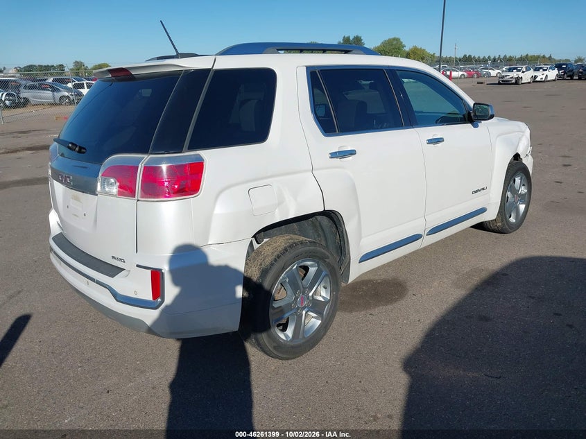 Vin: 2gkflvek9g6298787, lot: 46761468, gmc terrain denali 20164