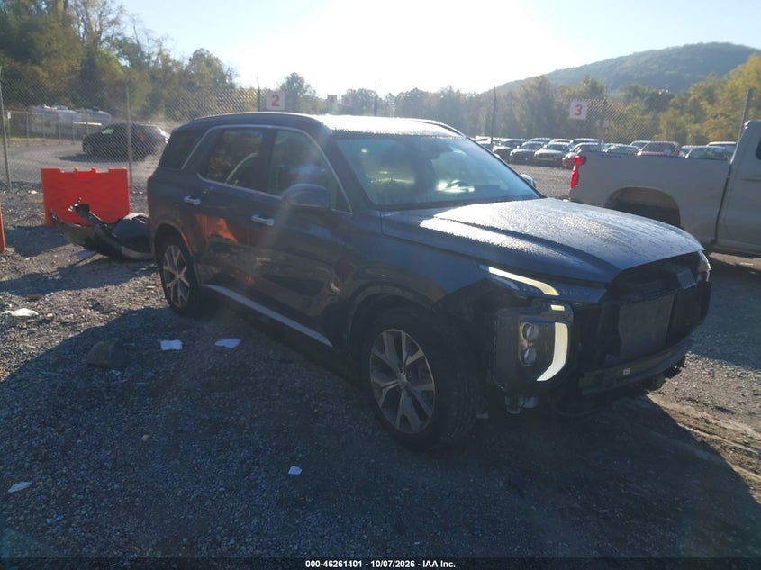 Vin: km8r5dhe0nu444572, lot: 46761470, hyundai palisade limited 20221