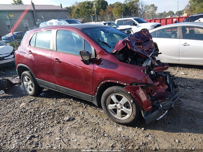 Vin: 3gncjnsb8gl249463, lot: 46761494, chevrolet trax 1ls 2016 img_1