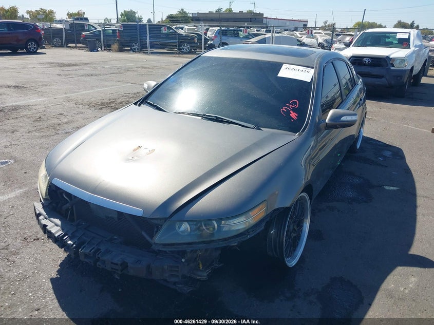 2008 Acura Tl Type S, Front End, IAAI, VIN 19UUA765X8A016465 — photo 2