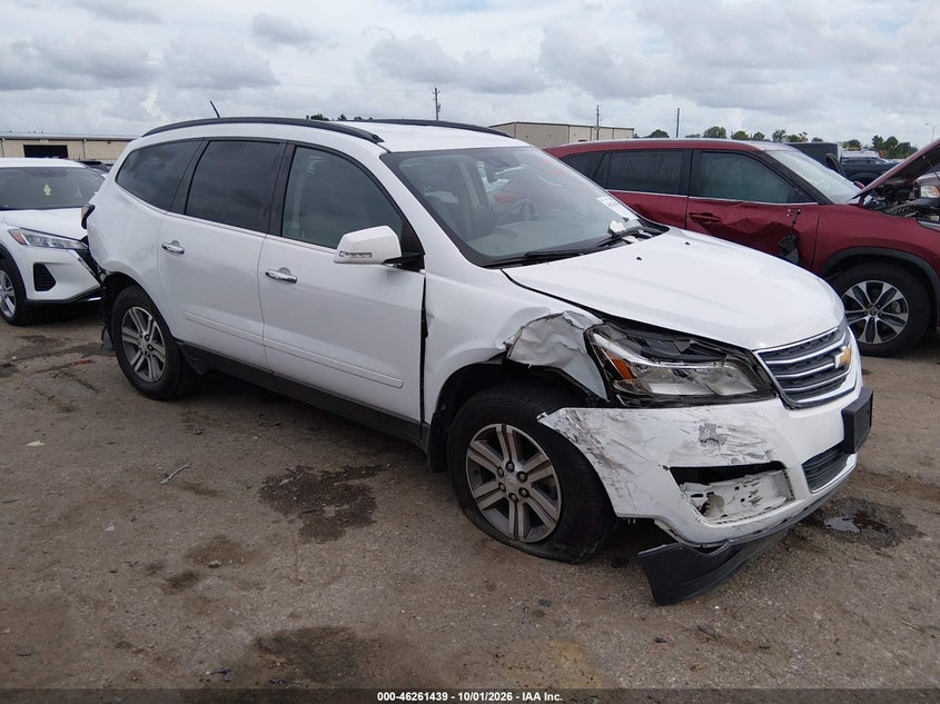 Vin: 1gnkrgkd7hj135285, lot: 46761508, chevrolet traverse 1lt 20171