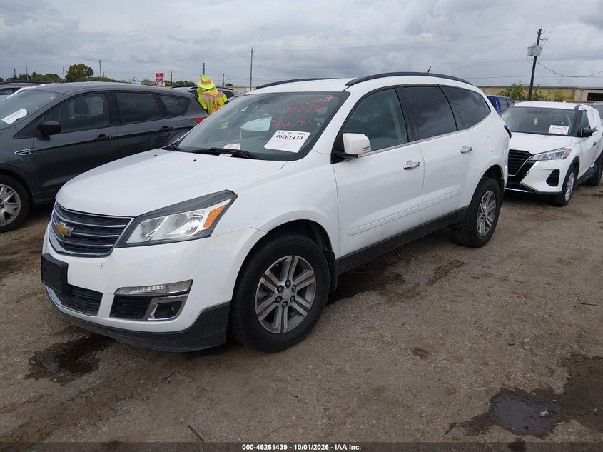Vin: 1gnkrgkd7hj135285, lot: 46761508, chevrolet traverse 1lt 20172