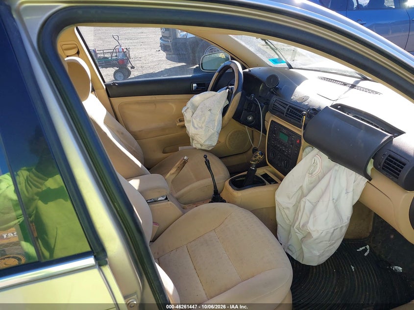 VOLKSWAGEN PASSAT 2003 VIN WVWND63B13E231555