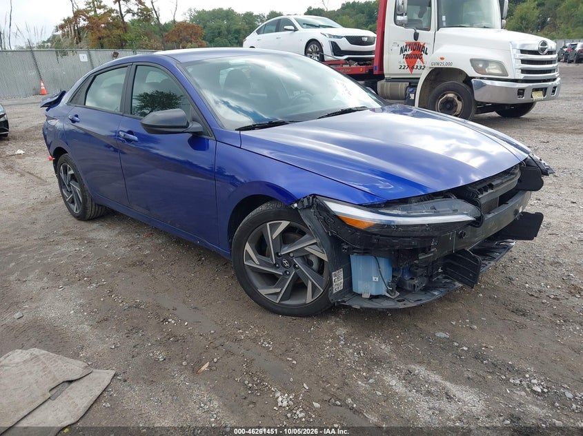 Vin: kmhlm4dg0su880754, lot: 46761520, hyundai elantra sel sport 20251
