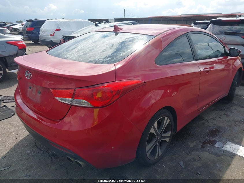 Vin: kmhdh6ae1du015995, lot: 46761522, hyundai elantra se 20134