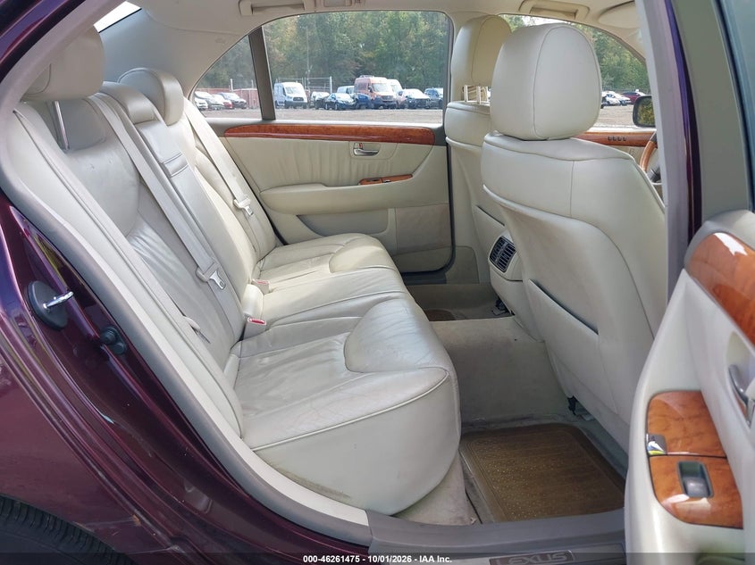 LEXUS LS 430 2002 VIN JTHBN30F320064180
