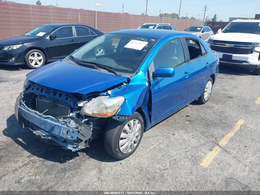 2010 Toyota Yaris, Front End, IAAI, VIN JTDBT4K33A1360728 — photo 2