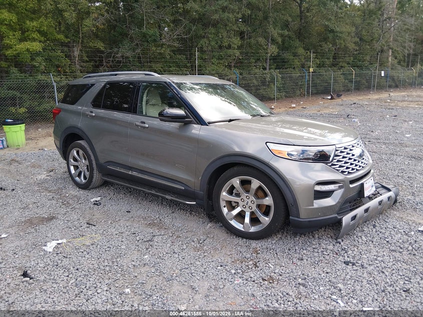 Vin: 1fm5k8hc4lgb89577, lot: 46761655, ford explorer platinum 20201
