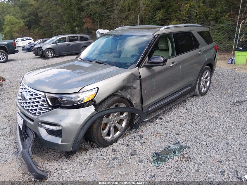 Vin: 1fm5k8hc4lgb89577, lot: 46761655, ford explorer platinum 20202