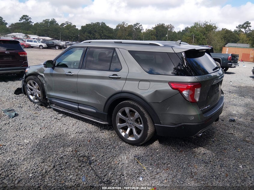 Vin: 1fm5k8hc4lgb89577, lot: 46761655, ford explorer platinum 20203