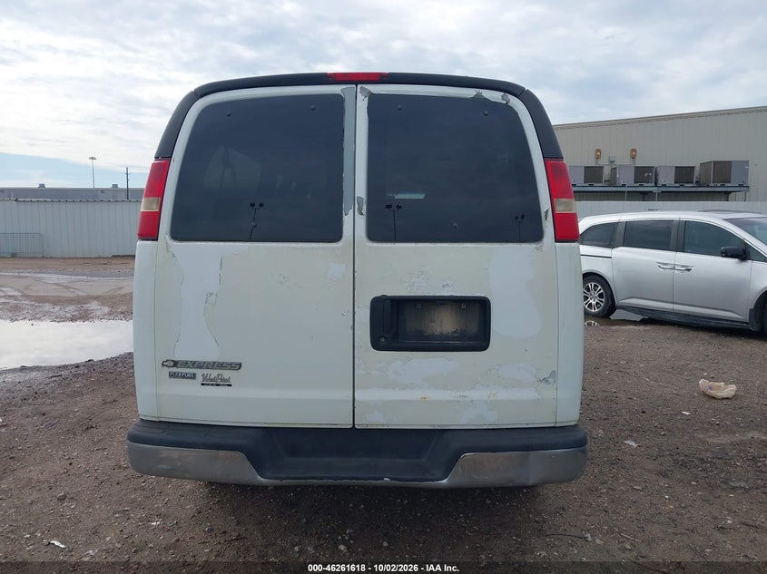 CHEVROLET EXPRESS 3500 2010 VIN 1GA2G1DG1A1102302