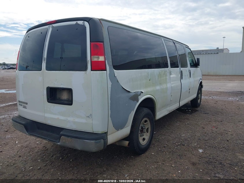 CHEVROLET EXPRESS 3500 2010 VIN 1GA2G1DG1A1102302