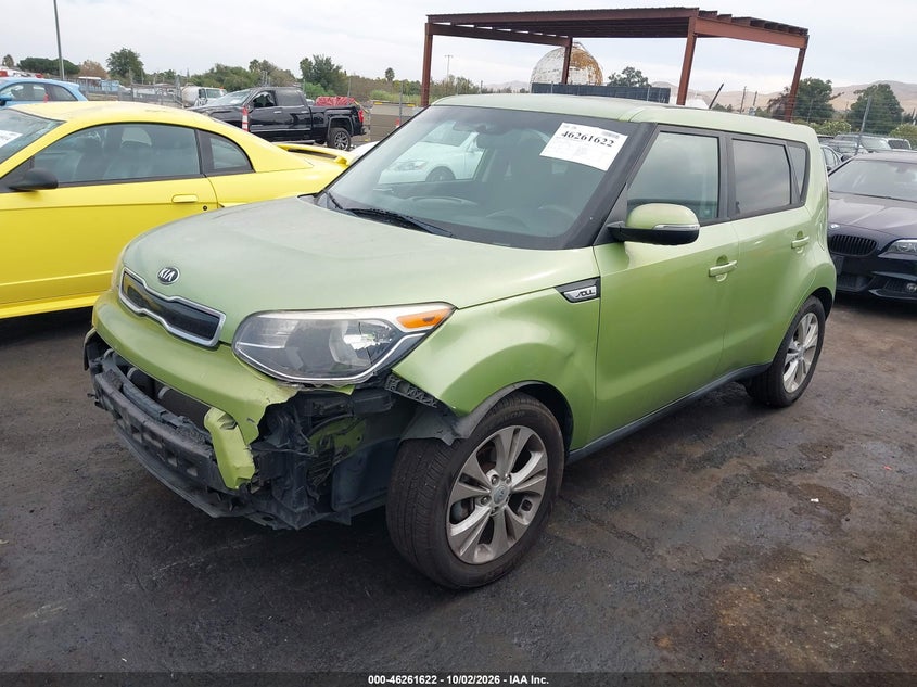 Vin: kndjp3a5xe7729486, lot: 46761691, kia soul + 20142