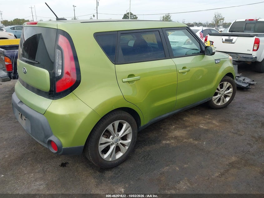 Vin: kndjp3a5xe7729486, lot: 46761691, kia soul + 20144