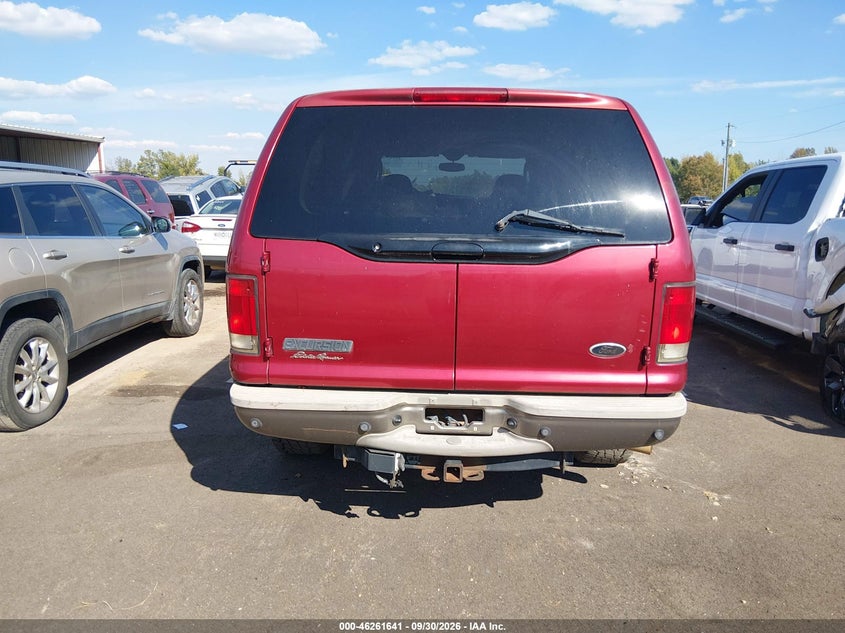 FORD EXCURSION 2003 VIN 1FMSU45F73EB12699