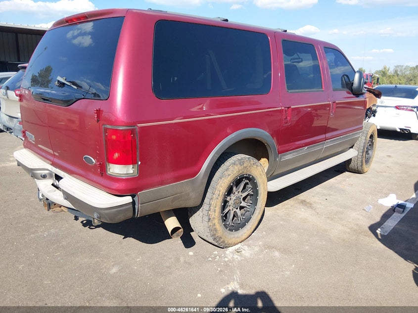 FORD EXCURSION 2003 VIN 1FMSU45F73EB12699