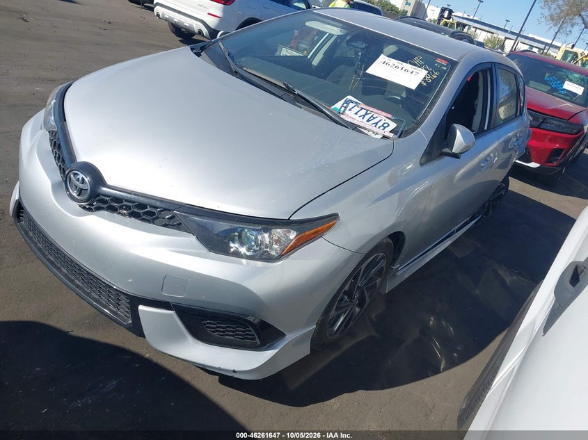 2018 Toyota Corolla Im, Left Rear, IAAI, VIN JTNKARJE5JJ568966 — photo 2