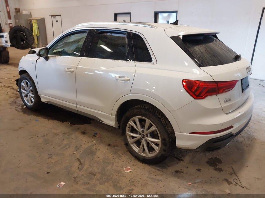 Vin: wa1eecf31m1086214, lot: 46761721, audi q3 premium plus 45 tfsi s line quattro tiptronic 20213