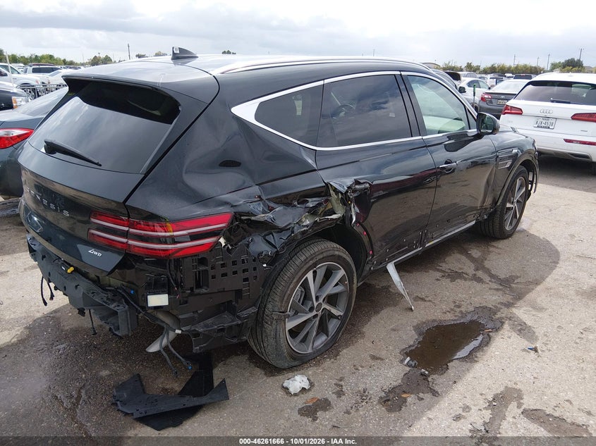 Vin: kmuhbesb0su275482, lot: 46761735, genesis gv80 2.5t advanced awd 20254