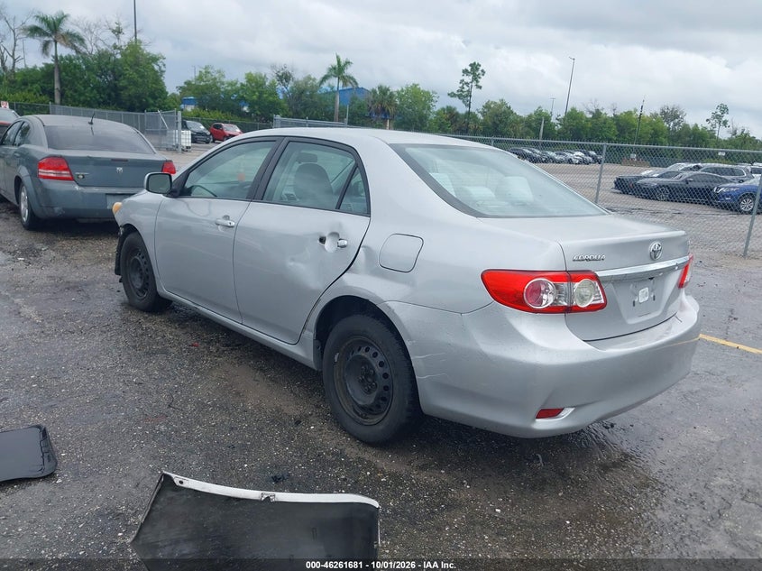 Vin: 2t1bu4ee6bc577925, lot: 46761751, toyota corolla le 20113