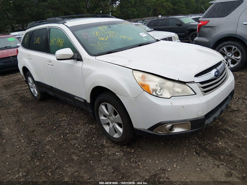 Vin: 4s4brbgc1a3338609, lot: 46761757, subaru outback 2.5i premium 2010 img_1