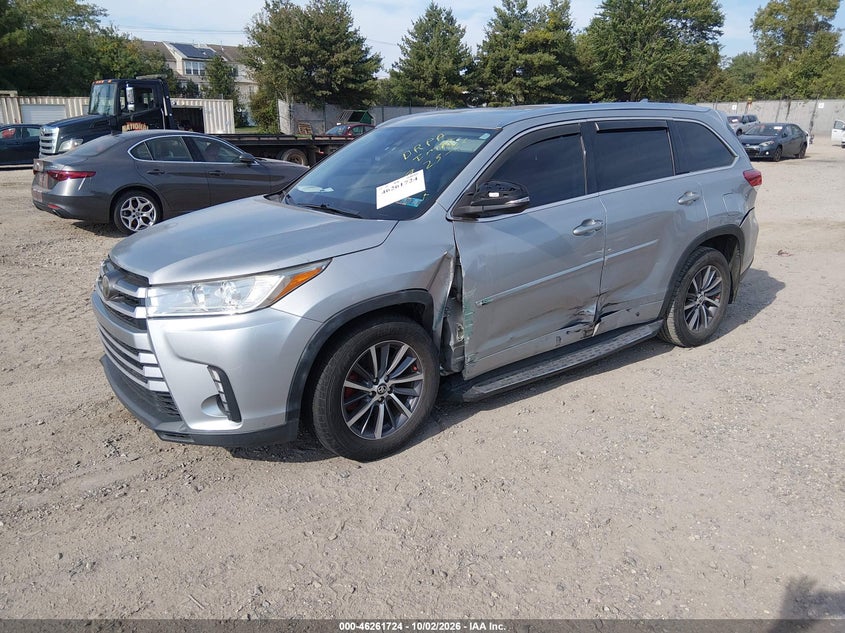 Vin: 5tdjzrfh3hs390631, lot: 46761794, toyota highlander xle 20172