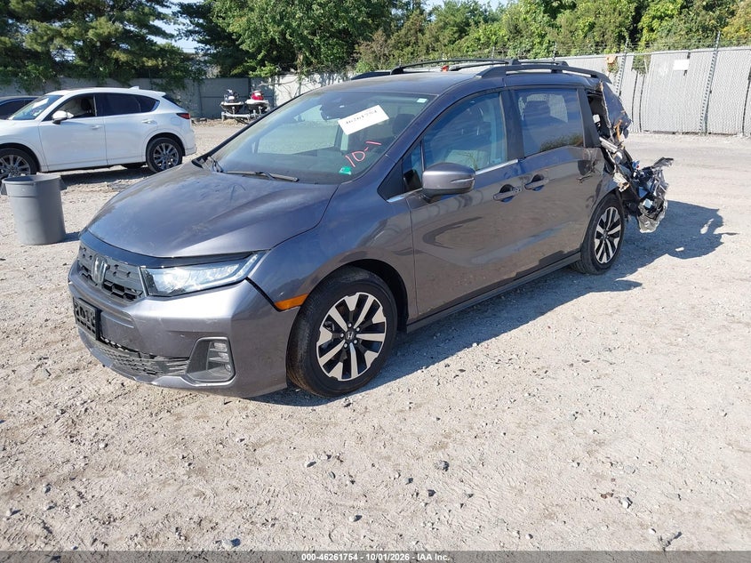 Vin: 5fnrl6h63tb015527, lot: 46761823, honda odyssey ex-l 20262
