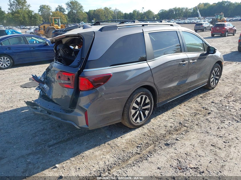Vin: 5fnrl6h63tb015527, lot: 46761823, honda odyssey ex-l 20264