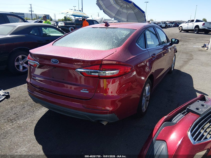 Vin: 3fa6p0hd9kr171240, lot: 46761824, ford fusion se 20194