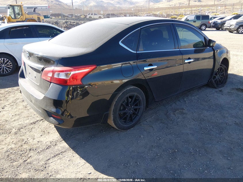 Vin: 3n1ab7ap9jy208262, lot: 46761864, nissan sentra s 20184